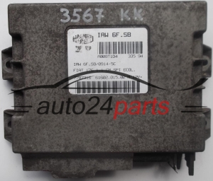 CALCULATEUR MOTEUR FIAT PUNTO 176 1.1 IAW6FSB, IAW6F.SB, IAW 6F.SB/0914-5C, 7787316, 6160201502, 61602.015.02