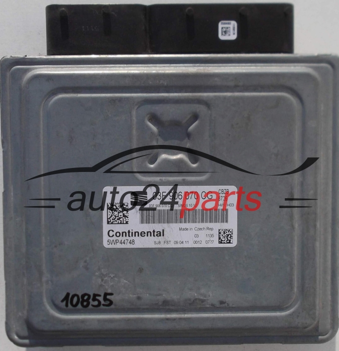 KOMPUTER STEROWNIK SILNIKA SEAT LEON 1.2 TSI 03F 906 070 CG, 03F906070CG, 5WP44748