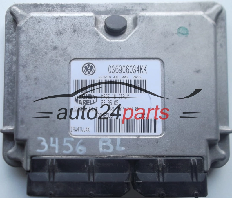 KOMPUTER STEROWNIK SILNIKA SEAT IBIZA 1.4 036906034KK, IAW4TVKK,  6160131801