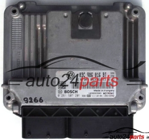 MOTORSTEUERGERÄT ECU STEUERGERAT VW VOLKSWAGEN GOLF, JETTA, BOSCH 0 261 S07 201, 0261S07201, 03C 906 016 BT, 03C906016BT 