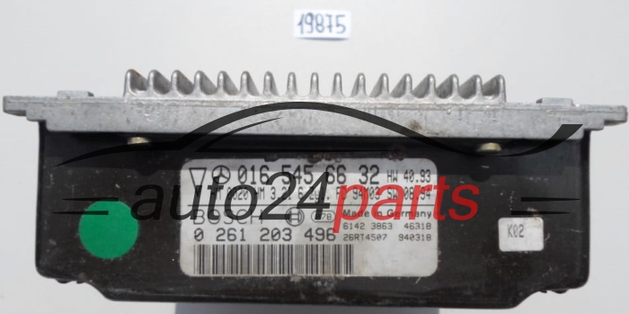 KOMPUTER STEROWNIK SILNIKA MERCEDES SL 3.2L BOSCH 0 261 203 496, 0261203496, 016 545 66 32, 0165456632