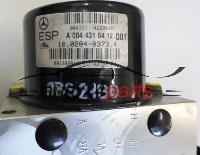 ABS POMPA I STEROWNIK MERCEDES A 004 431 54 12, ATE 10.0204-0373.4