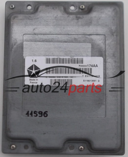 KOMPUTER STEROWNIK SILNIKA CHRYSLER CRUISER 1.6 P05033174AA, S118013001 D - 11596
