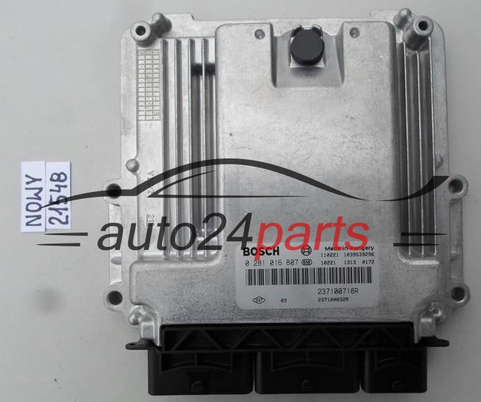 CENTRALITA DE MOTOR OPEL VIVARO RENAULT TRAFIC BOSCH 0 281 016 807, 0281016807, 237100718R