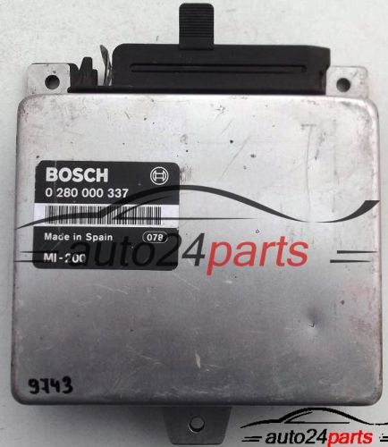 ECU CENTRALITA DE MOTOR SEAT IBIZA 1.5, BOSCH 0 280 000 337, 0280000337, MI-200 
