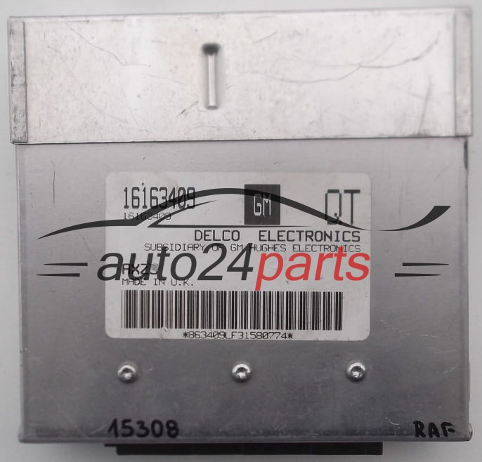 KOMPUTER STEROWNIK SILNIKA OPEL CORSA 1.2, ASTRA 1.4, 16163409 QT, RXZJ
