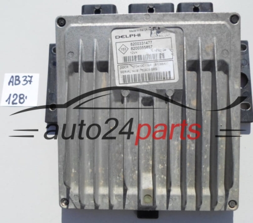 KOMPUTER STEROWNIK SILNIKA RENAULT CLIO 1.5 DCI Delphi R0410C119A, 8200331477, 8200355857