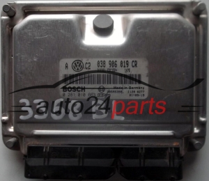 MOTORSTEUERGERÄT ECU STEUERGERÄT VW VOLKSWAGEN GOLF 1.9 TDI 038906019CR 038 906 019 CR, BOSCH 0 281 010 663, 0281010663, DIESEL EDC15P+ 1475 28SA5399