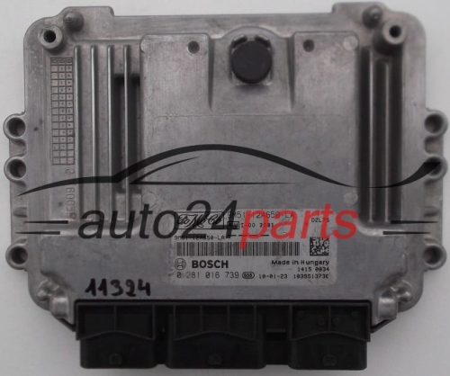 CENTRALITA DE MOTOR  FORD FOCUS 1.6 TDCI BOSCH 0 281 016 739, 0281016739, 9M51-12A650-LA, 9M5112A650LA