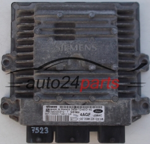 MOTORSTEUERGERÄT ECU STEUERGERAT FORD FIESTA FUSION 1.4 TDCI 2N1A-12A650-AG, 2N1A12A650AG, 12A650AG,5WS40031G-T, 4AGF, J38AC