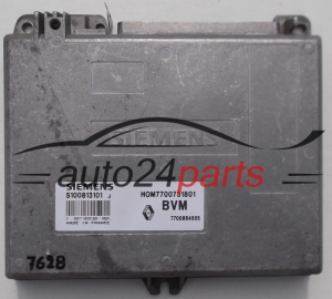 CALCULATEUR MOTEUR RENAULT 19 BENDIX S100813101J, S100813101 J, HOM 7700731801, 7700864505, BVM