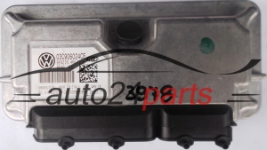 MOTORSTEUERGERÄT ECU STEUERGERAT SKODA 03C906024CE, 03C 906 024 CE, BENZIN 4HV CGGB, MY2 4HV.CE