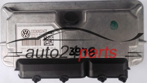 MOTORSTEUERGERÄT ECU STEUERGERAT SKODA 03C906024CE