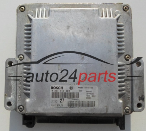 MOTORSTEUERGERÄT ECU STEUERGERÄT  CITROEN 2.0 HDI BOSCH 0 281 010 369,  96 413 064 80