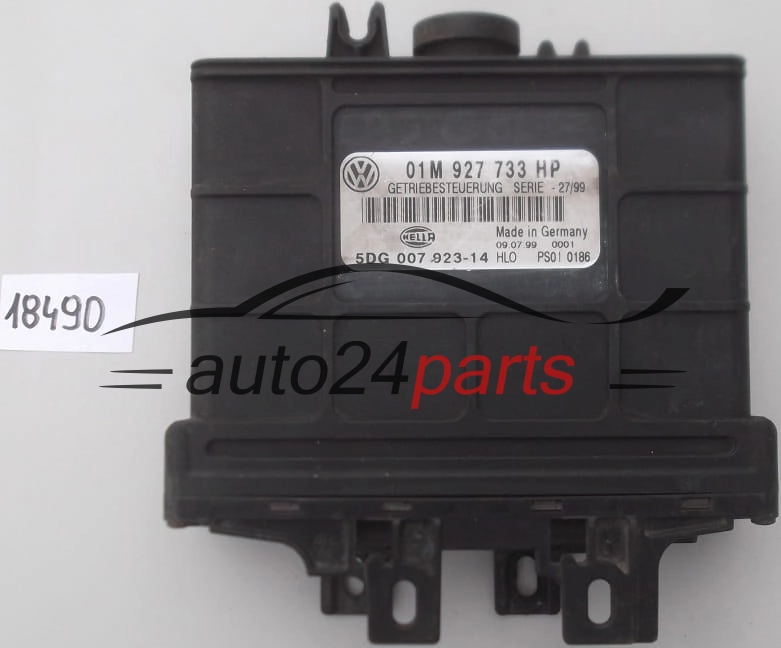 STEROWNIK SKRZYNI AUTOMATYCZNEJ AUDI A3 VW BOLF BORA 1.9 TDI 01M927733HP, 01M 927 733 HP, 5DG007923-14 5DG 007 923-14