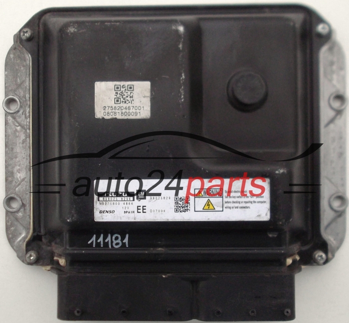 KOMPUTER STEROWNIK SILNIKA OPEL ASTRA III 1.7 CDTI, DENSO 98025829