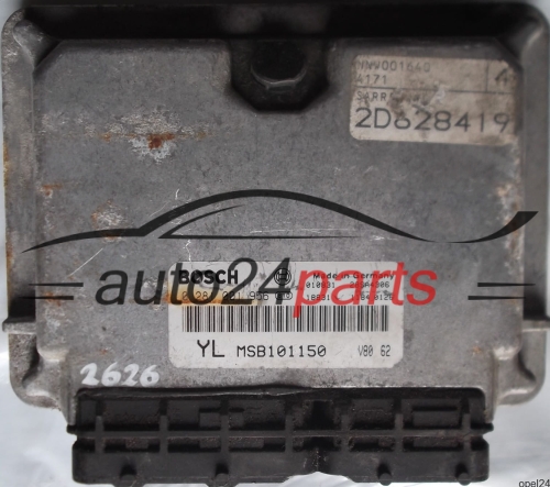 MOTORSTEUERGERÄT ECU STEUERGERÄT ROVER 25 45 MG ZR 2.0 BOSCH 0281001956