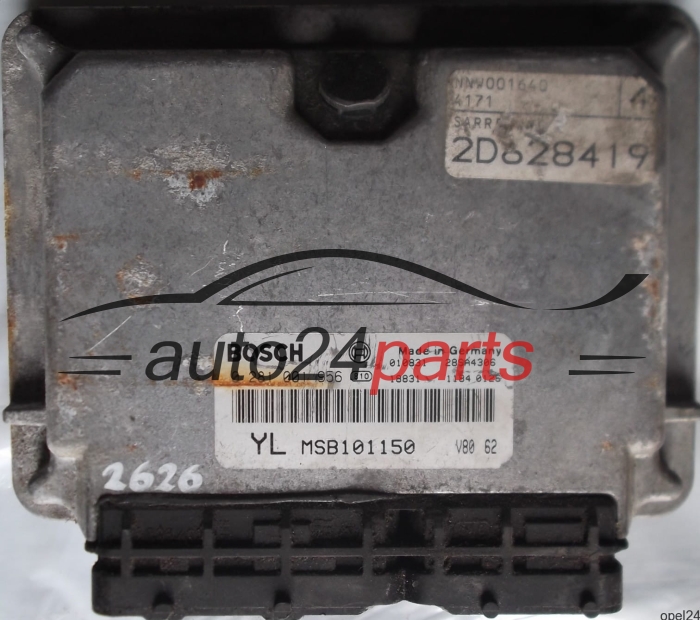 MOTORSTEUERGERÄT ECU STEUERGERÄT ROVER 25 45 MG ZR 2.0 BOSCH 0281001956