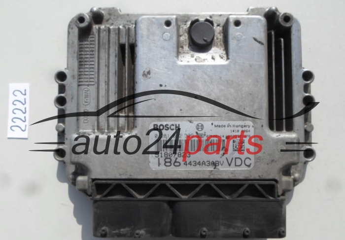 KOMPUTER STEROWNIK SILNIKA FIAT MULTIPLA 1.9 JTD BOSCH 0 281 012 309, 0281012309, 51807823