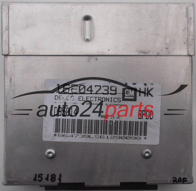 KOMPUTER STEROWNIK SILNIKA OPEL CORSA B 1.2, 16204739 HK