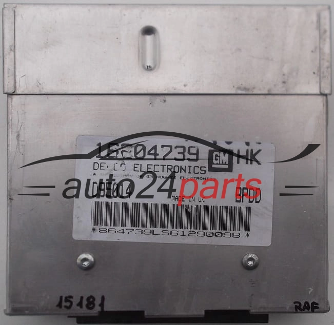 KOMPUTER STEROWNIK SILNIKA OPEL CORSA B 1.2, 16204739 HK