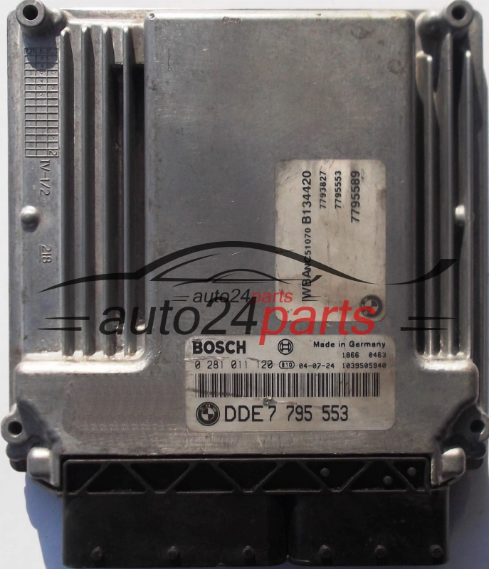 KOMPUTER STEROWNIK SILNIKA BMW E60 530 BOSCH 0281011120