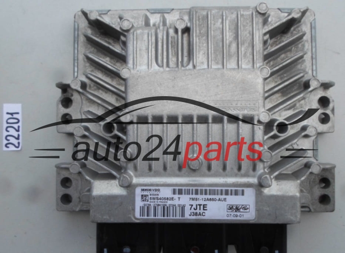 CENTRALITA DE MOTOR FORD 1.8 TDCI 5WS40582E-T, 5WS40582ET, 7M51-12A650-AUE, 7M5112A650AUE