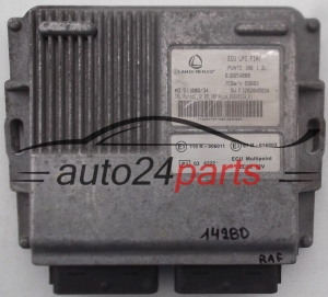 MOTORSTEUERGERÄT ECU LPG LANDIRENZO FIAT PUNTO 188 616654000, 110R-006011