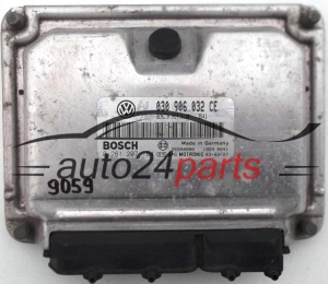 KOMPUTER STEROWNIK SILNIKA VW VOLKSWAGEN POLO 1.0 MPI 030 906 032 CE, 030906032CE, BOSCH 0 261 207 184, 0261207184, ME7.5.10 3541 -  9059,  15024