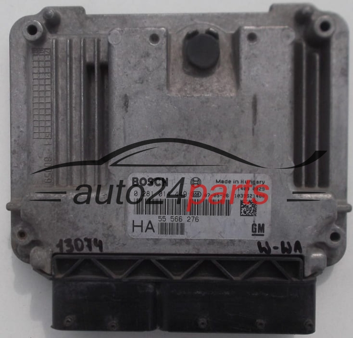 KOMPUTER STEROWNIK SILNIKA OPEL VECTRA SIGNUM 1.9 CDTI Z19DT Z19DTL Z19DTH 55566276 HA, 55 566 276 HA, BOSCH 0281014449 