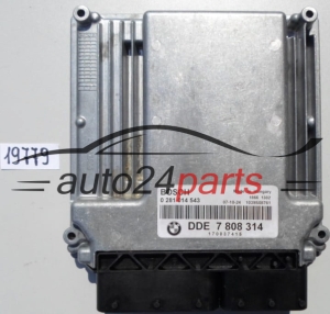 KOMPUTER STEROWNIK SILNIKA BMW SERII 3 E90 325 5 E60 525 3.0 DIESEL BOSCH 0281014543, 0 281 014 543, DDE 7808314, 7 808 314, 1039S23438 - 