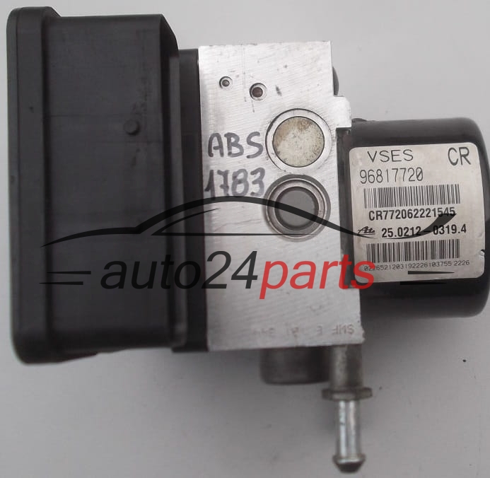 BOMBA HIDRAULICA Y CENTRALITA ABS OPEL ANTARA 96817720, ATE 25.0212-0319.4, 25.0926-4529.3