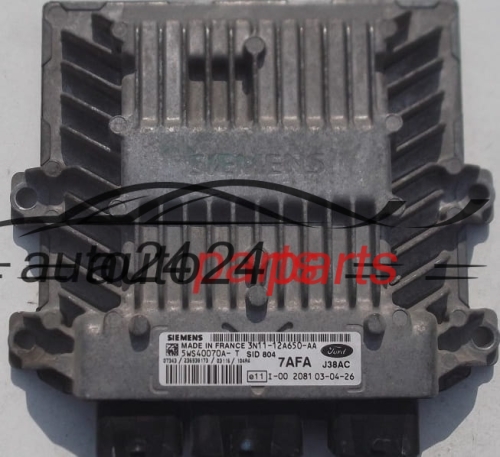 ECU CENTRALITA DE MOTOR FORD FIESTA FUSION 1.4 TDCI SIEMENS 5WS40070A-T, 3N11-12A650-AA