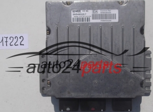 CALCULATEUR MOTEUR CITROEN C5 2.0 HDI SIEMENS 5WS40022E-T, 5WS40022ET, SW 9644803280, HW 9644302380