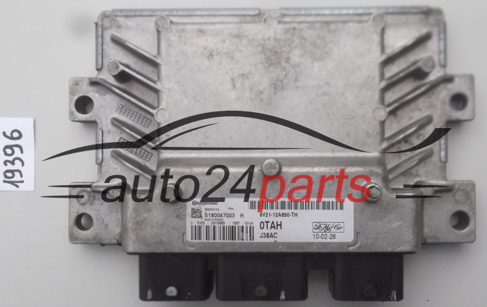 KOMPUTER STEROWNIK SILNIKA FORD FIESTA 1.4 TDCI CONTINENTAL S180047003 H, S180047003H, FoMoCo 8V21-12A650-TH, 8V2112A650TH, 0TAH