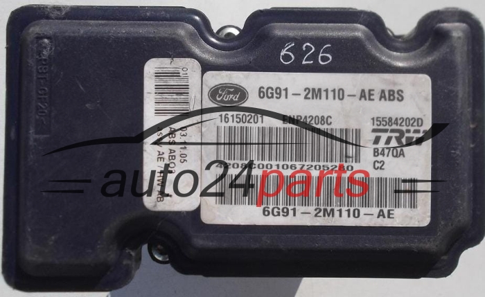 Pompa abs i sterownk FORD S-MAX 6G912M110AE 15584202D 16150201