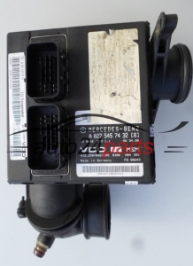 Calculateur Moteur MERCEDES W168 VDO 412.250/002/005, 412250002005, A 027 545 74 32 (08), A0275457432, A 166 140 25 00, A1661402500, MSM 1.1