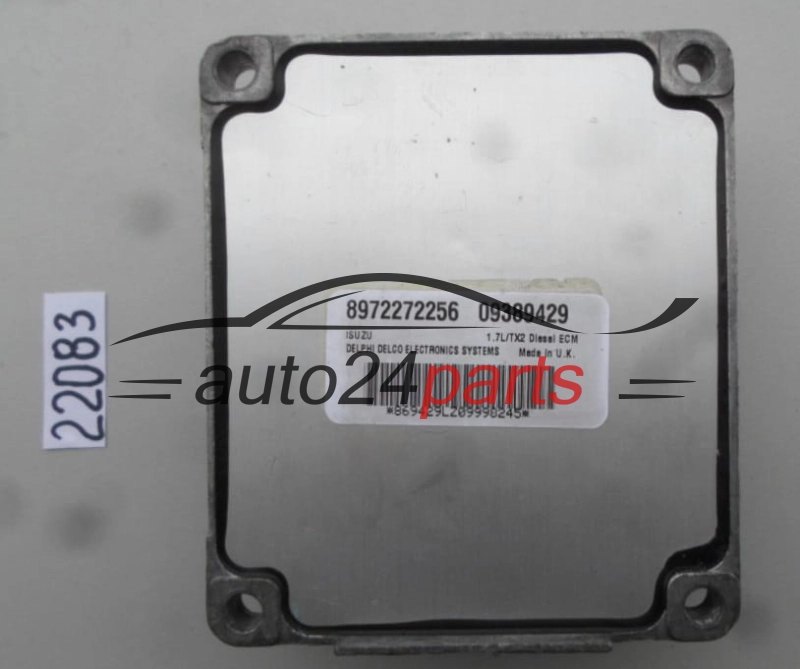 KOMPUTER STEROWNIK SILNIKA OPEL CORSA COMBO 1.7 DT DTI Y17DT Y17DTI Y17DTL DELPHI DELCO 09389429, ISUZU 8972272256