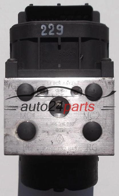 BOSCH 0 265 216 732,0265216732, 0 273 004 395, 0273004395, 0 273 004 394, 0273004394, 7700 432 643, 7700432643