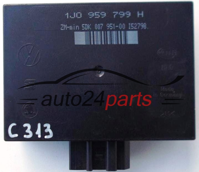 CENTRALKA MODUL STEROWNIK KOMFORTU VW SEAT SKODA HELLA  5DK00795100, 1J0 959 799 H