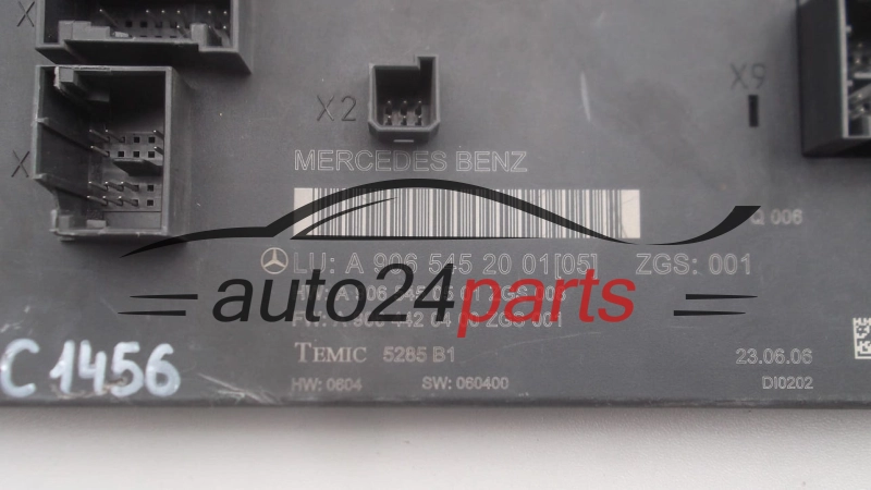 CENTRALKA MODUL STEROWNIK BSI MERCEDES SPRINTER A 906 545 20 01 [05], A9065452001, TEMIC 5285 B1