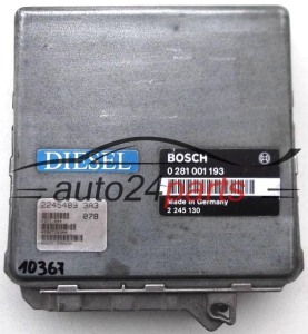 CENTRALITA DE MOTOR BMW E36 2.5 TDS, BOSCH 0 281 001 193, 0281001193, 2 245 130, 2245130 