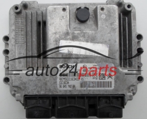 MOTORSTEUERGERÄT ECU STEUERGERÄT  PEUGEOT 206 1.4 HDI BOSCH 0 281 012 528, 0281012528, 96 645 702 80, 9664570280, 9657699480  