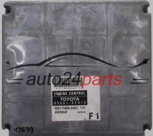 MOTORSTEUERGERÄT ECU STEUERGERAT TOYOTA COROLLA VERSO 2.0 D4D 89661-0F010, 896610F010, MB175800-6463, MB1758006463