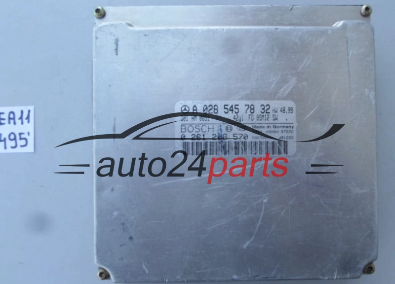 CALCULATEUR MOTEUR MERCEDES W170 SLK 230 A0285457832, 0285457832, A 028 545 78 32 BOSCH 0261206570, 0 261 206 570