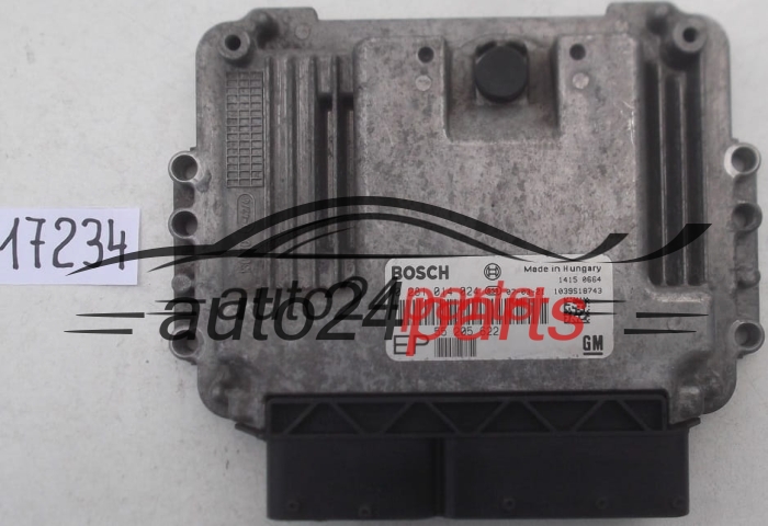 ECU CENTRALITA DE MOTOR OPEL ASTRA ZAFIRA 1.9 CDTI BOSCH 0 281 014 024, 0281014024, GM 55 205 622 EP, 55205622EP, 55205622