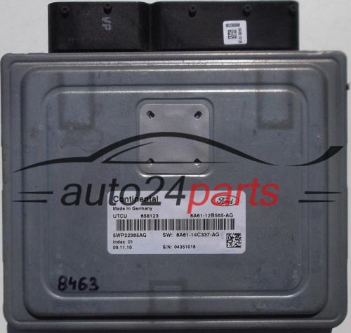 MOTORSTEUERGERÄT ECU STEUERGERÄT FORD FOCUS 1.6 TDCI Continental 5WP22365AG, 8A61-12B565-AG,  8A61-14C337-AG