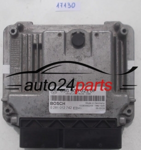ECU CENTRALITA DE MOTOR VW VOLKSWAGEN PASSAT 1.9 TDI BOSCH 0 281 012 742, 0281012742, 03G 906 021 DP, 03G906021DP