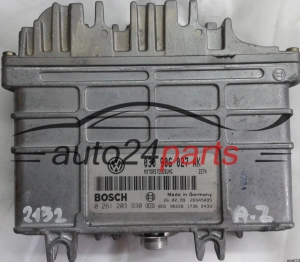 MOTORSTEUERGERÄT ECU STEUERGERÄT SEAT AROSA 1.0 030906027AK, 030 906 027 AK, BOSCH 0 261 203 930, 0261203930, MOTORSTEUERUNG 2274, 26SA5095