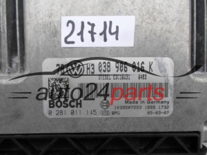 CENTRALITA DE MOTOR VW VOLKSWAGEN PASSAT BOSCH 0 281 011 145, 0281011145, 038 906 016K